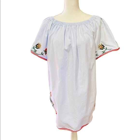 ZARA - WOMENS EMBROIDERED DRESS SIZE XS - Picture 1 of 12